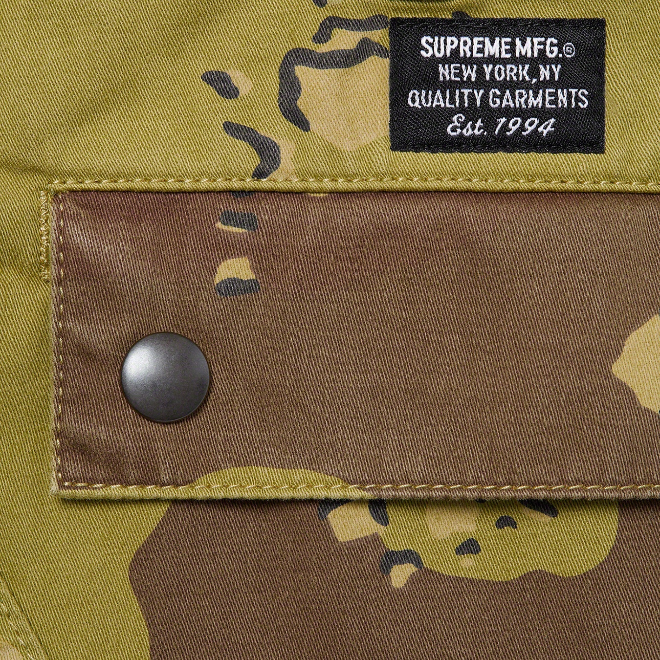 Overdyed Camo Cargo Short view 13